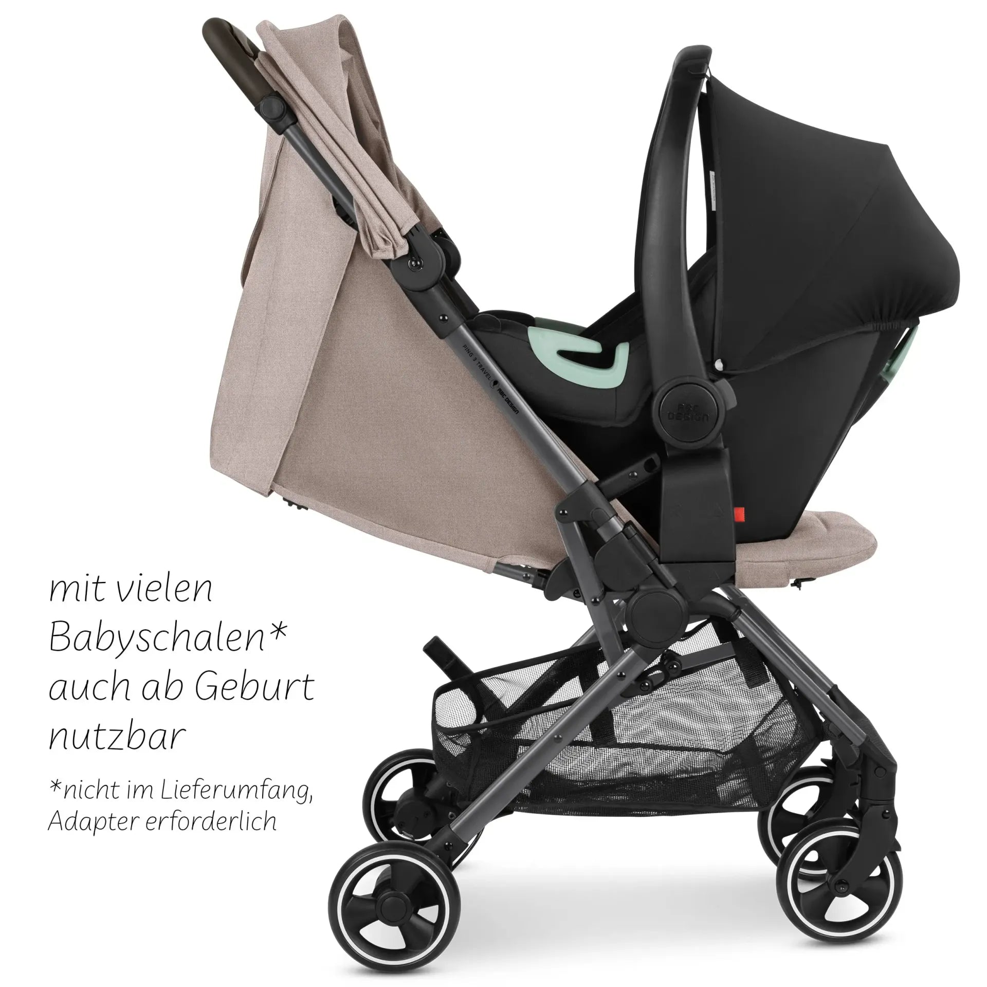 ABC Design Ping 3 Travel - Camel