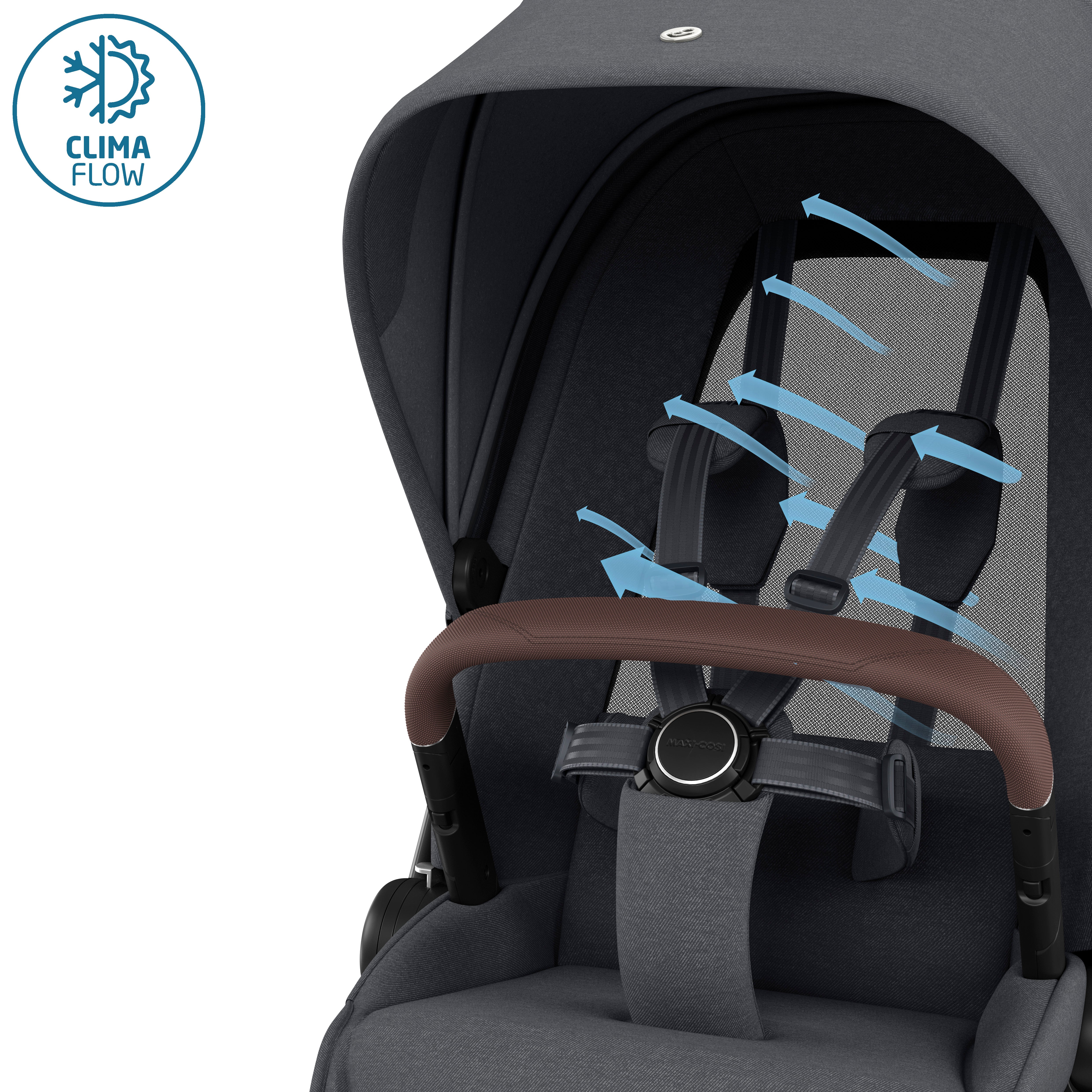 Maxi Cosi - FAME Kinderwagenset Twillic Graphite