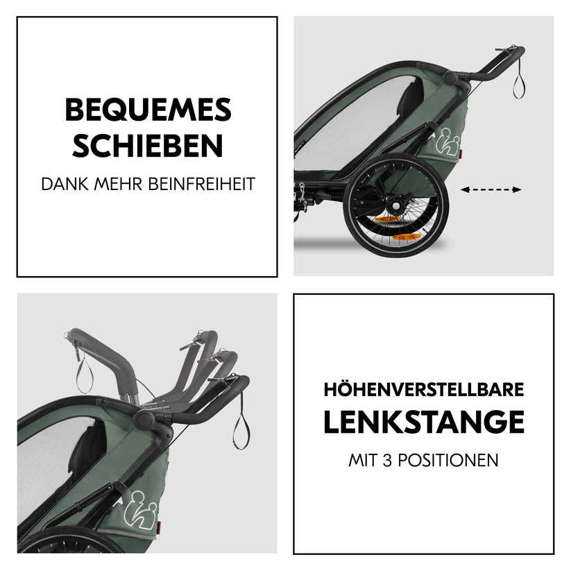 Bike N Walk Duo - Fahrradanhänger