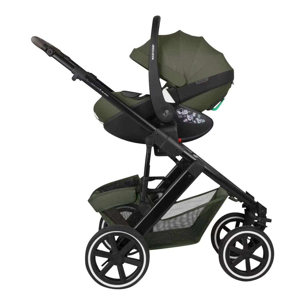 Salsa 5 Air Set + Maxi Cosi Pebble 360 pro2 -Avocado