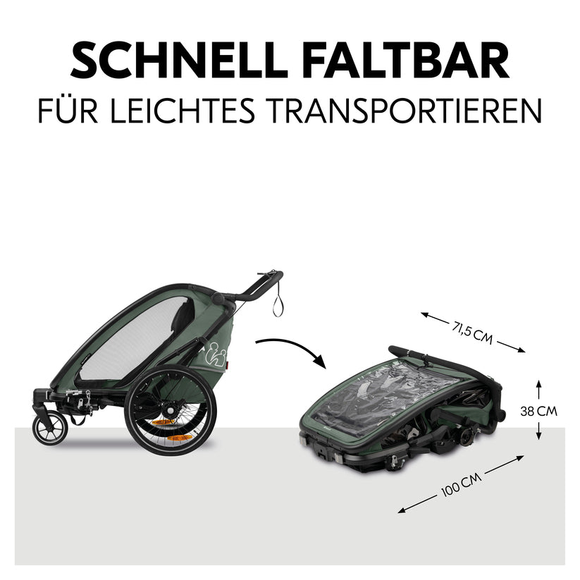 Bike N Walk Duo - Fahrradanhänger