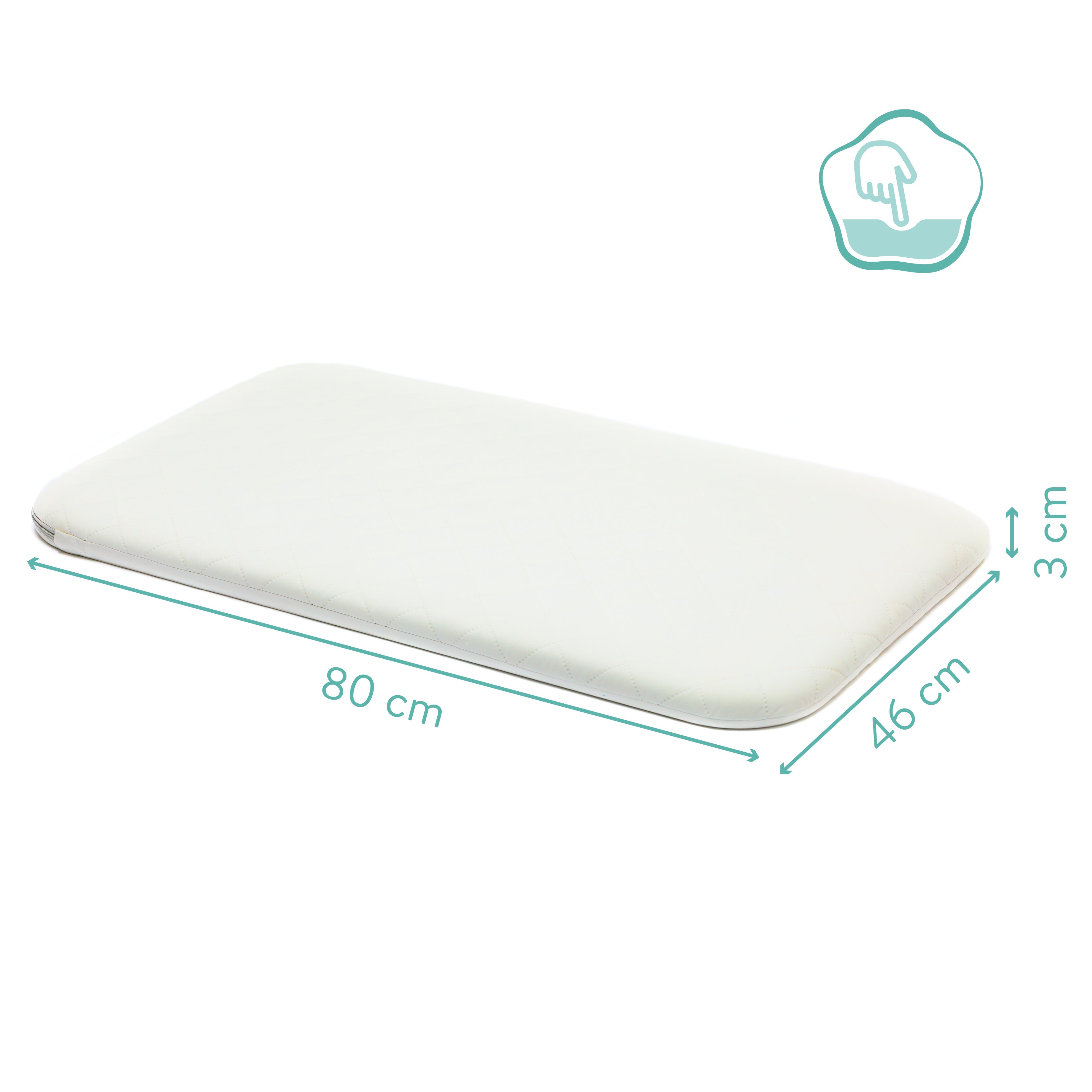 Beistellbett Air - Caramel