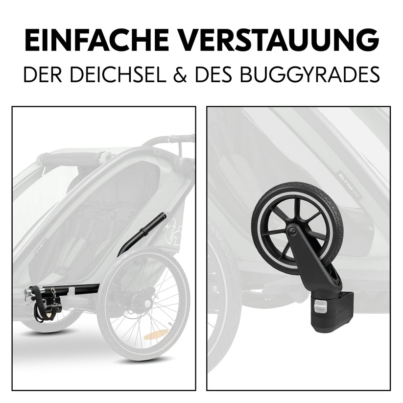 Bike N Walk Duo - Fahrradanhänger