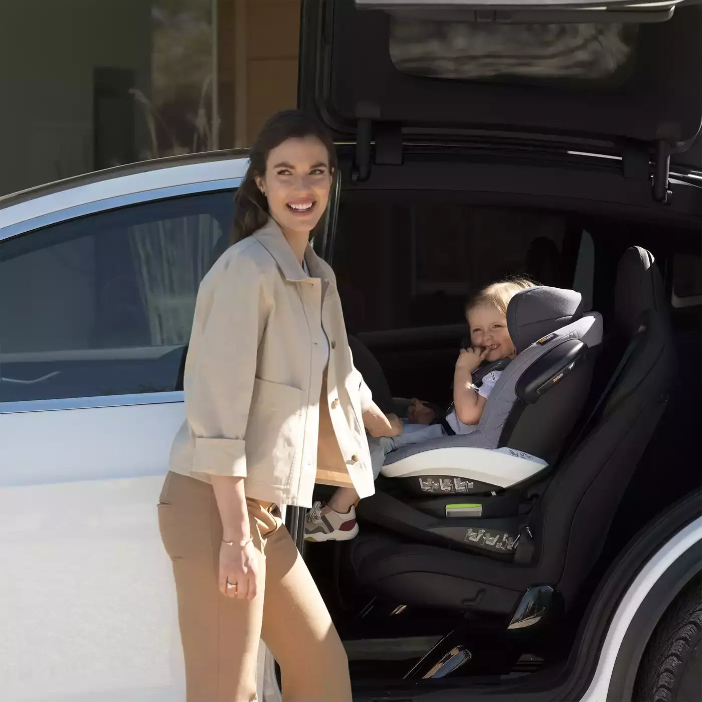 BeSafe izi Turn i-Size Reboarder 360° (Ausstellungsstück) - Metallik Melange