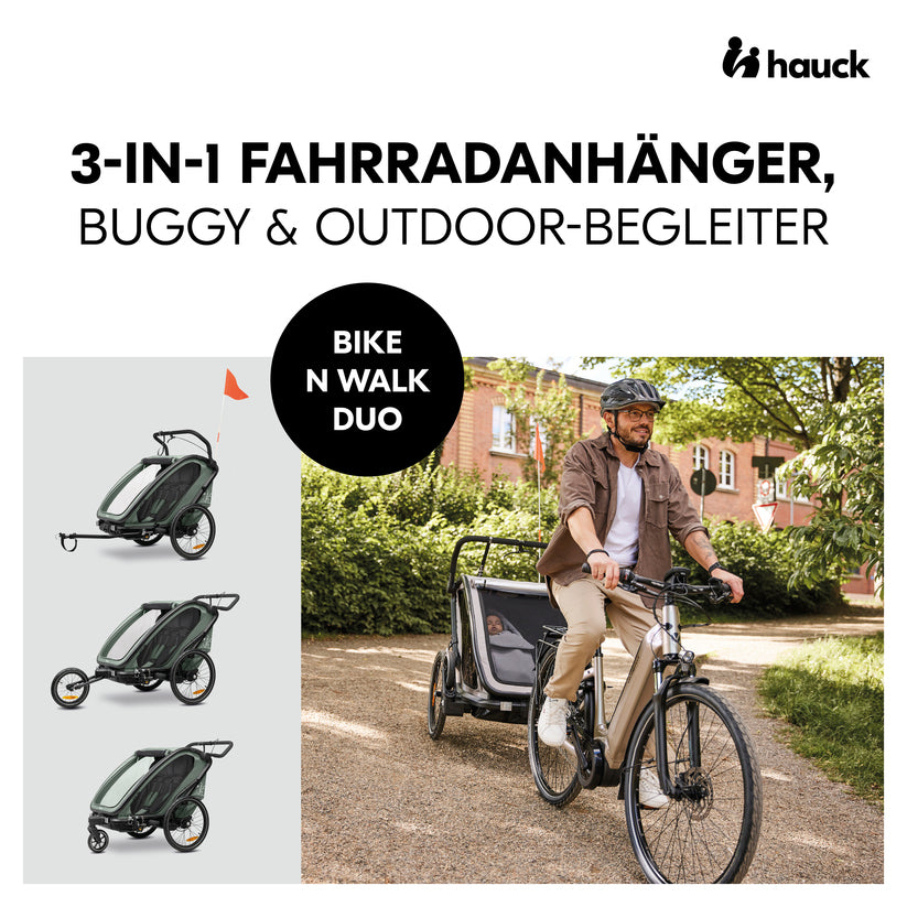 Bike N Walk Duo - Fahrradanhänger