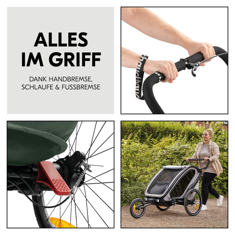 Bike N Walk Duo - Fahrradanhänger