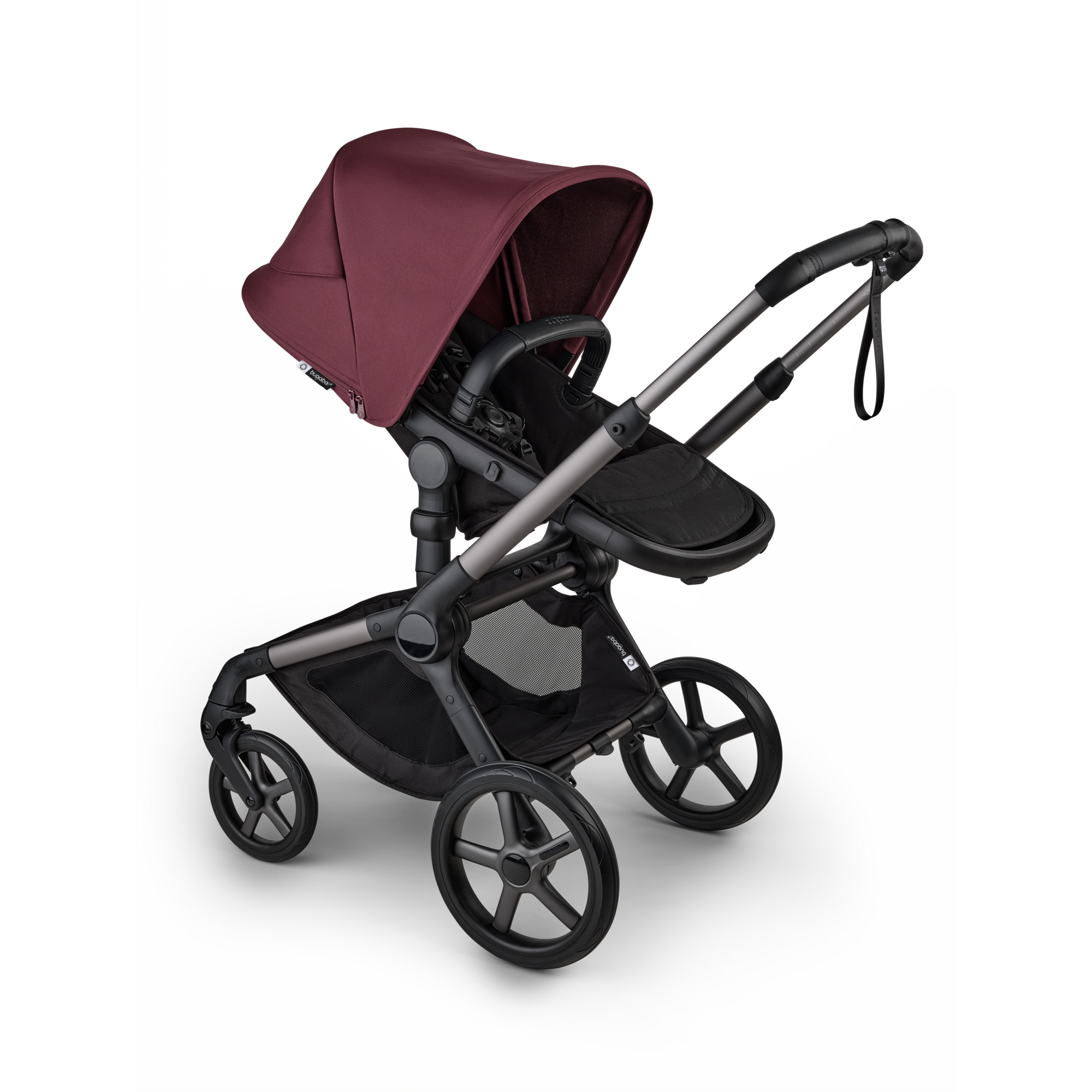 Fox 5 Renew BLACK / DARK CHERRY