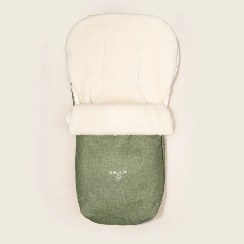 Merino Woll-Fußsack Wombat