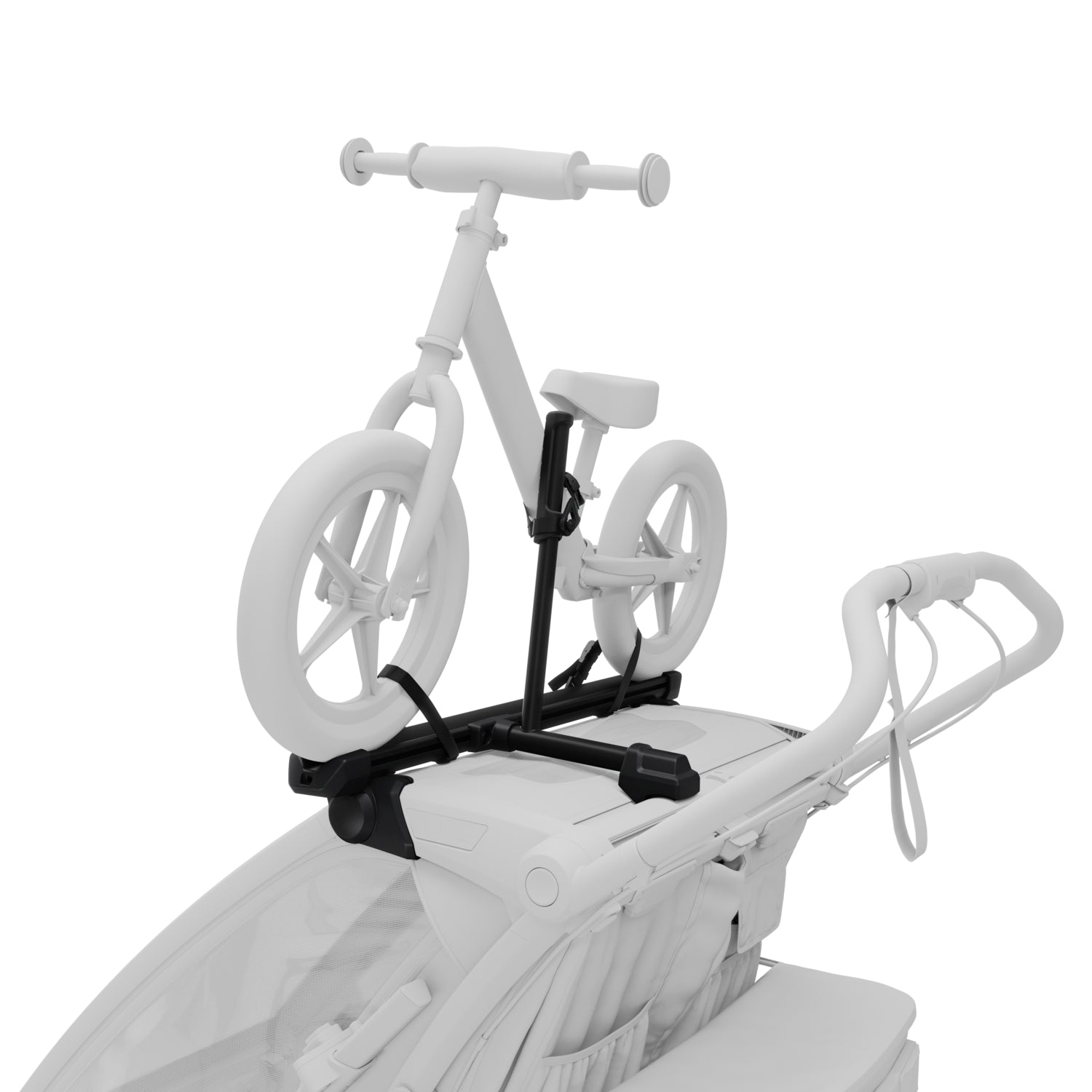 Thule Laufradhalter für Chariot Fahrradanhänger (Doppelsitzer)