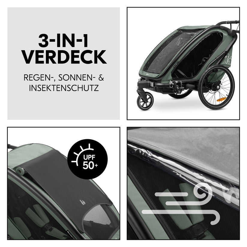 Bike N Walk Duo - Fahrradanhänger
