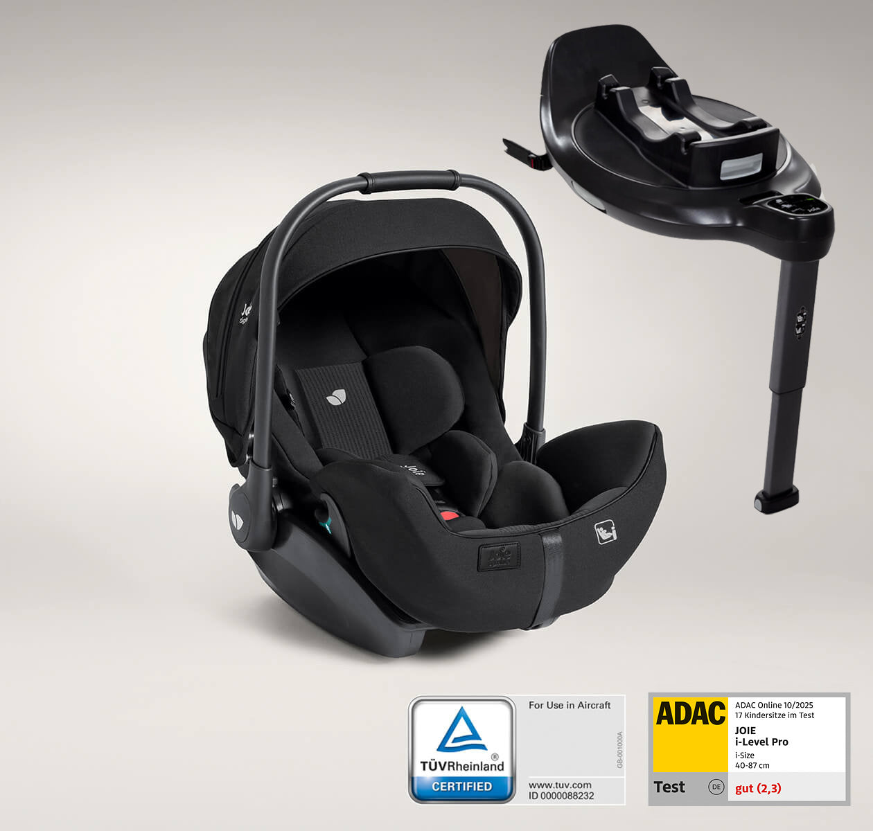 Set: Joie i-Level Pro + i-Base Encore - Signature
