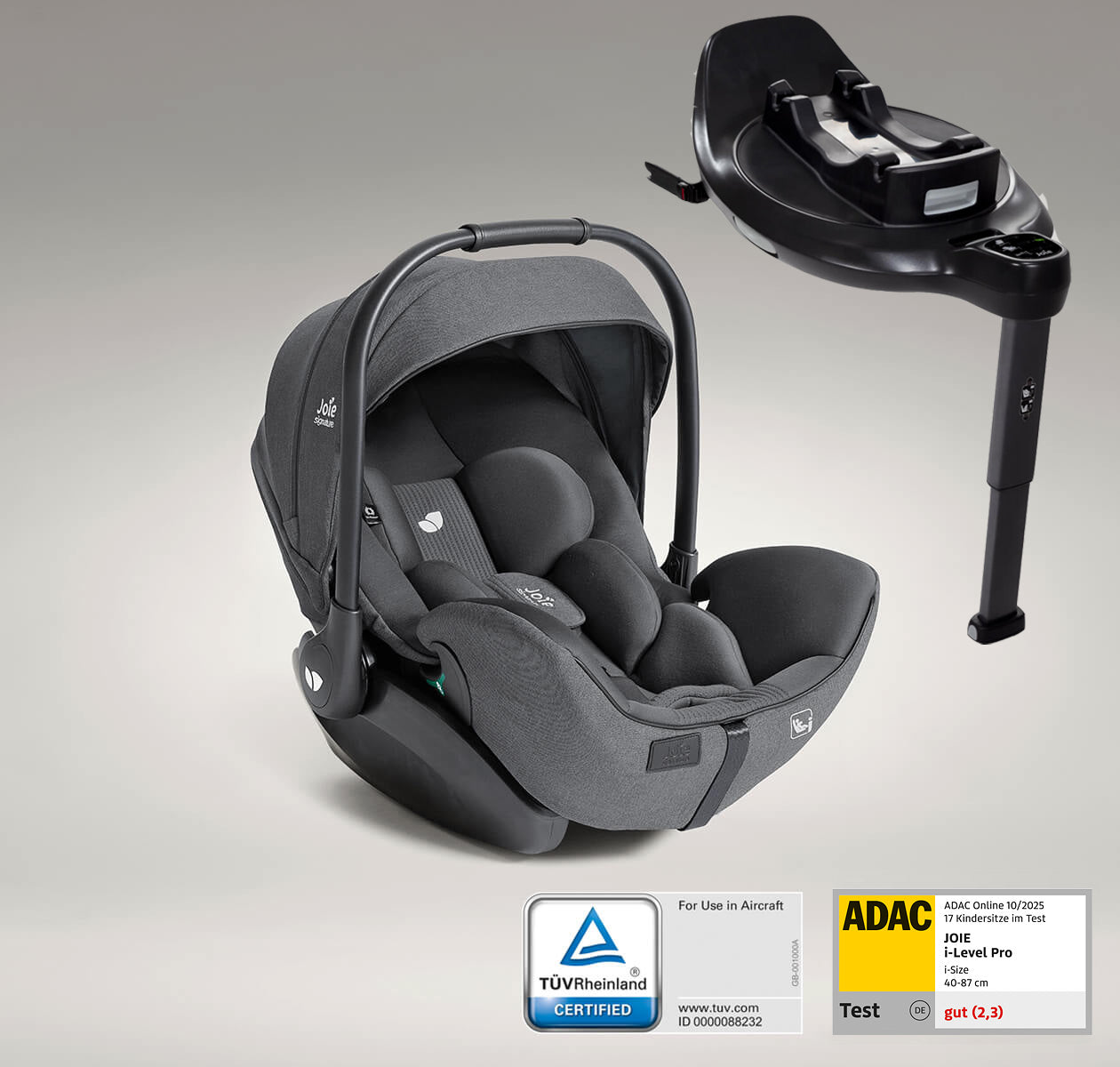 Set: Joie i-Level Pro + i-Base Encore - Signature