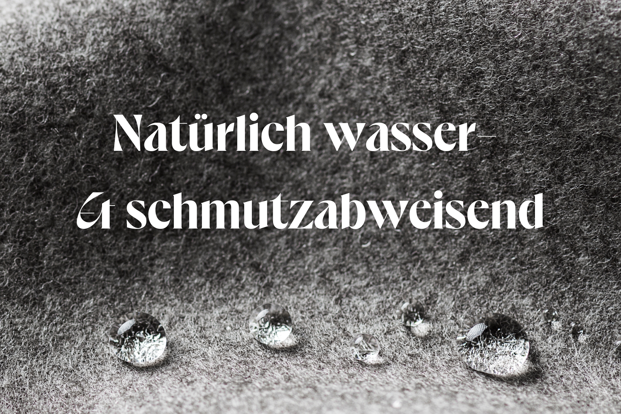 Merino Wolle Handmuff anthrazit
