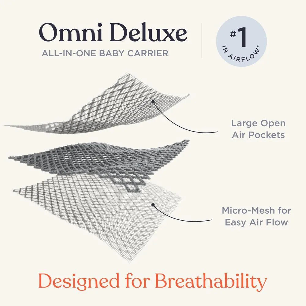 Omni Deluxe Mesh Babytrage