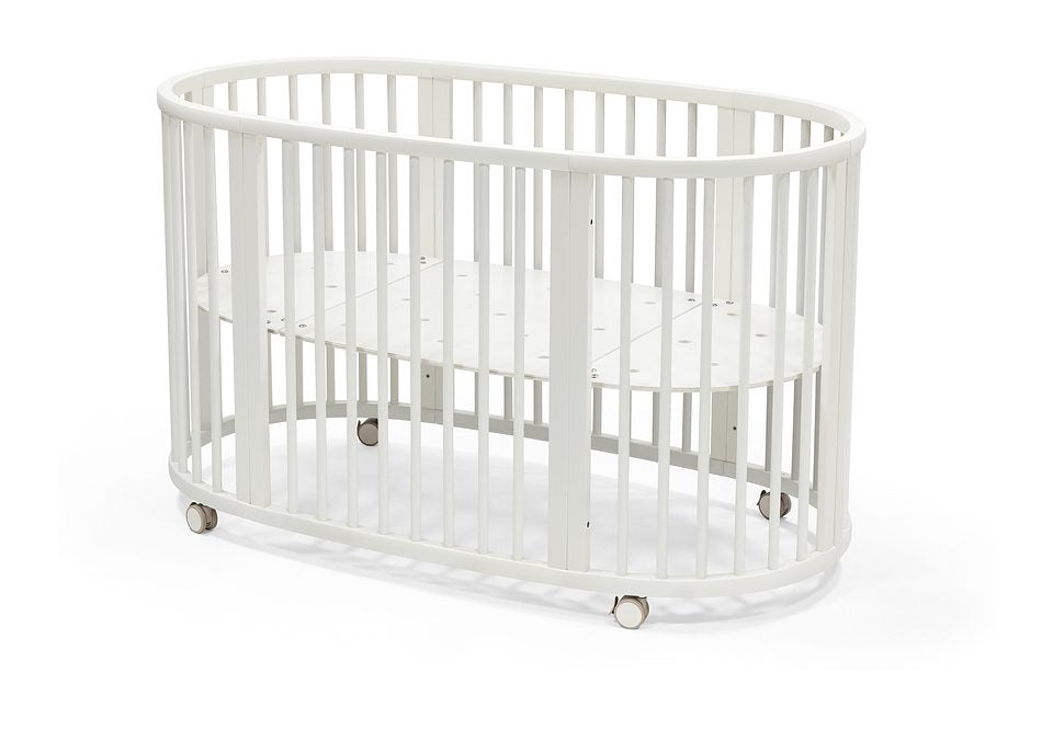 Stokke Sleepi mini V3 + Umbausatz + Matratze - weiss