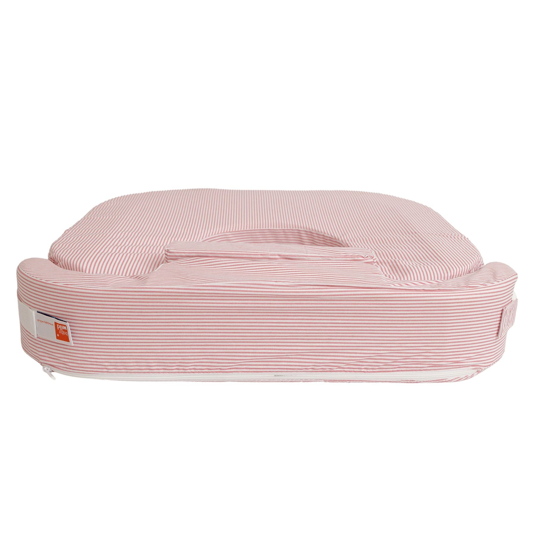 Amerikanisches Zwillings Stillkissen, rosa
