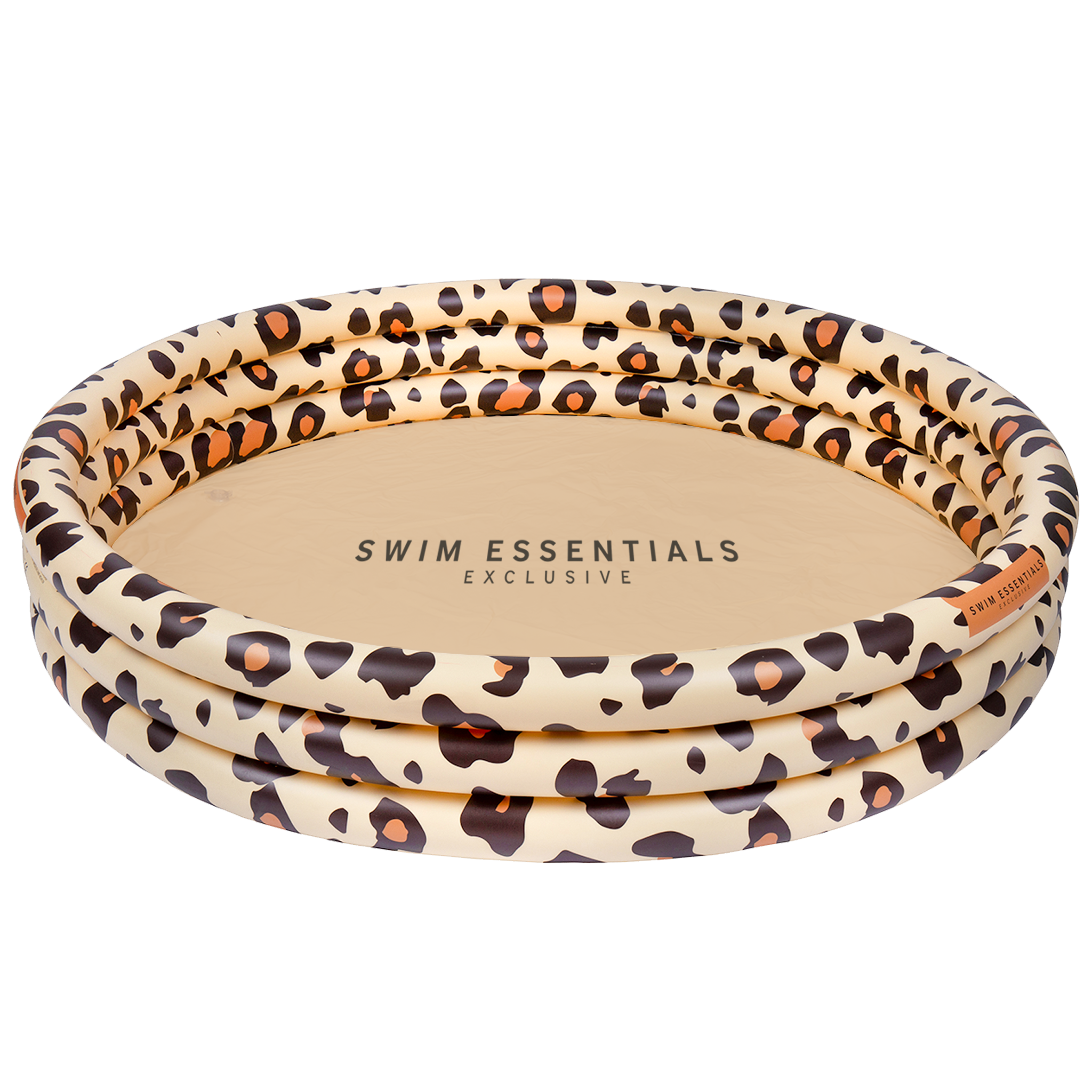 Swimming Pool Leopard Beige, 150 cm