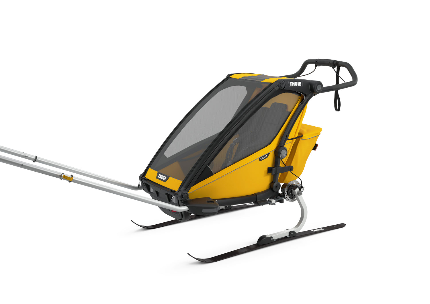 ski für fahrradanhänger Thule Chariot Skiset für Fahrradanhänger