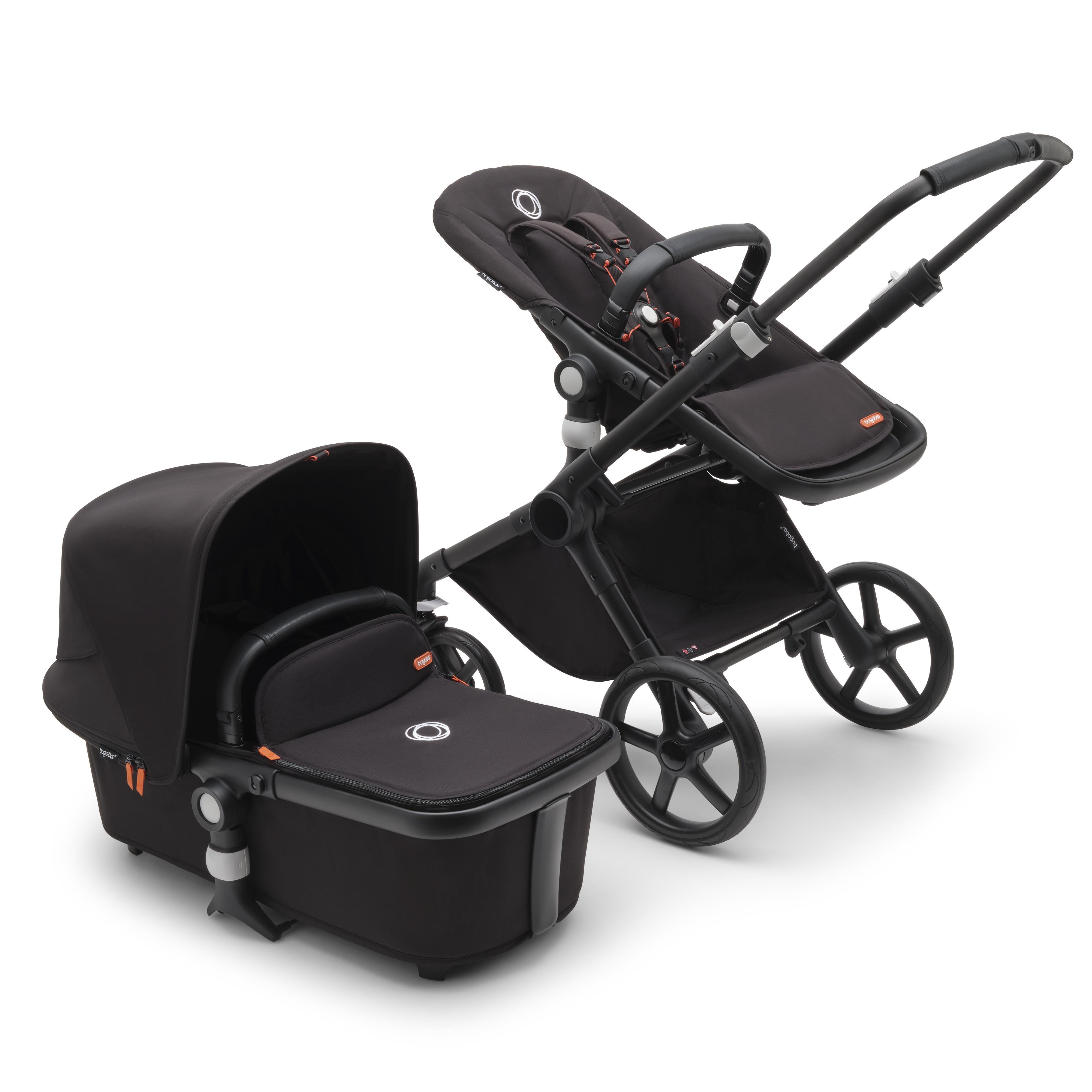 Bugaboo Fox Cub Black/Midnight Black