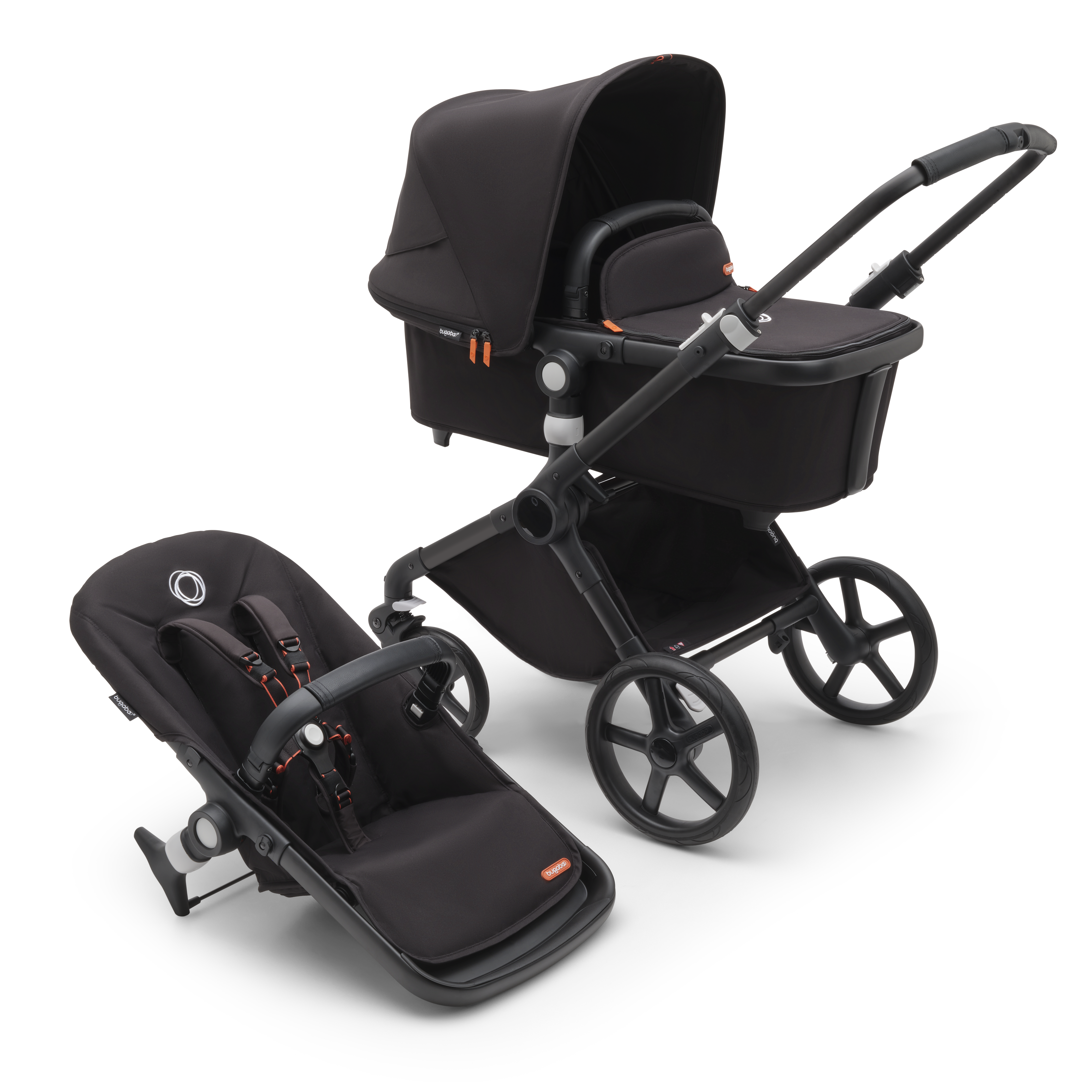 Bugaboo Fox Cub Black/Midnight Black