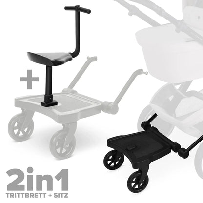 Kiddie Ride on2 Bundle - universelles Mitfahrbrett