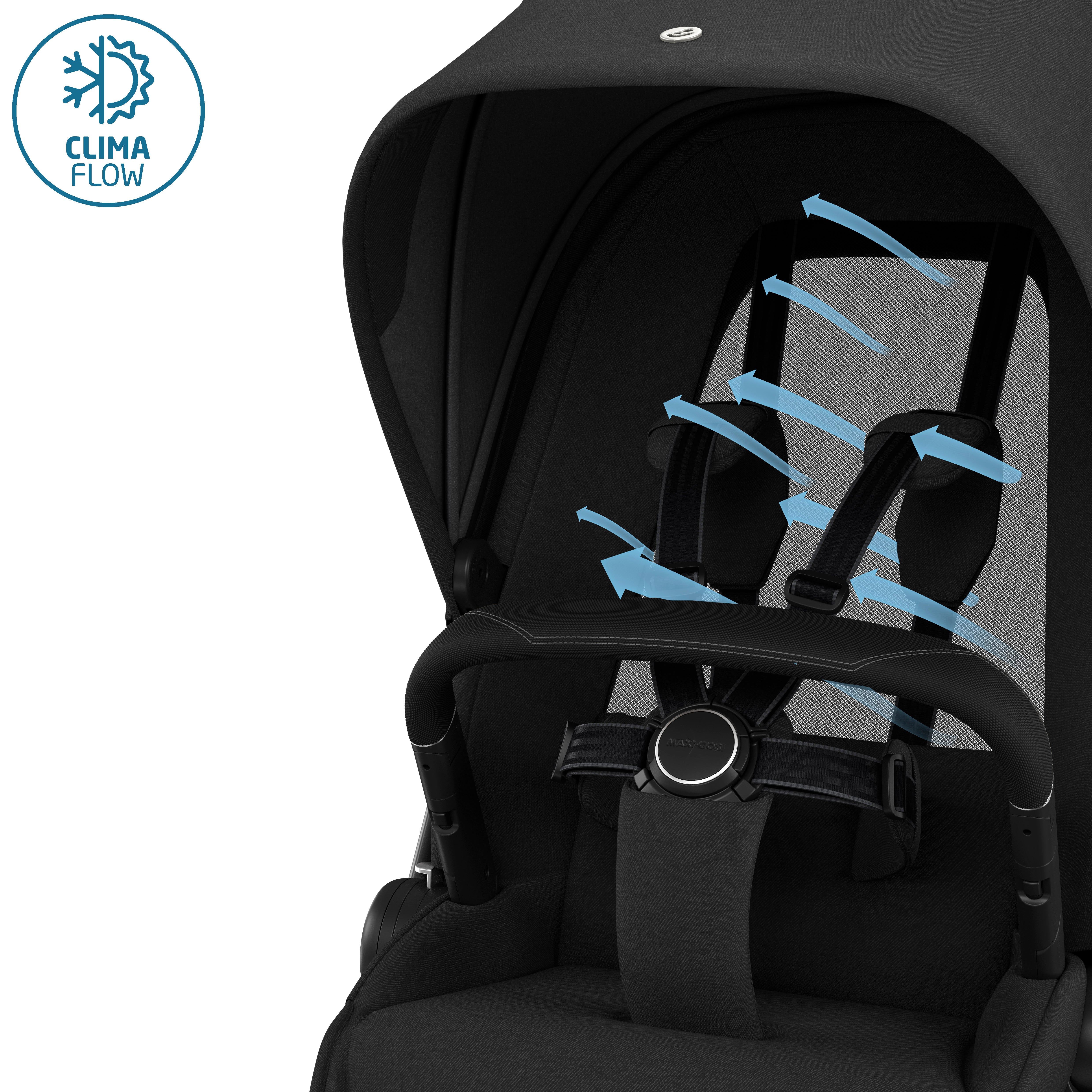 Maxi Cosi - FAME Kinderwagenset Twillic Black