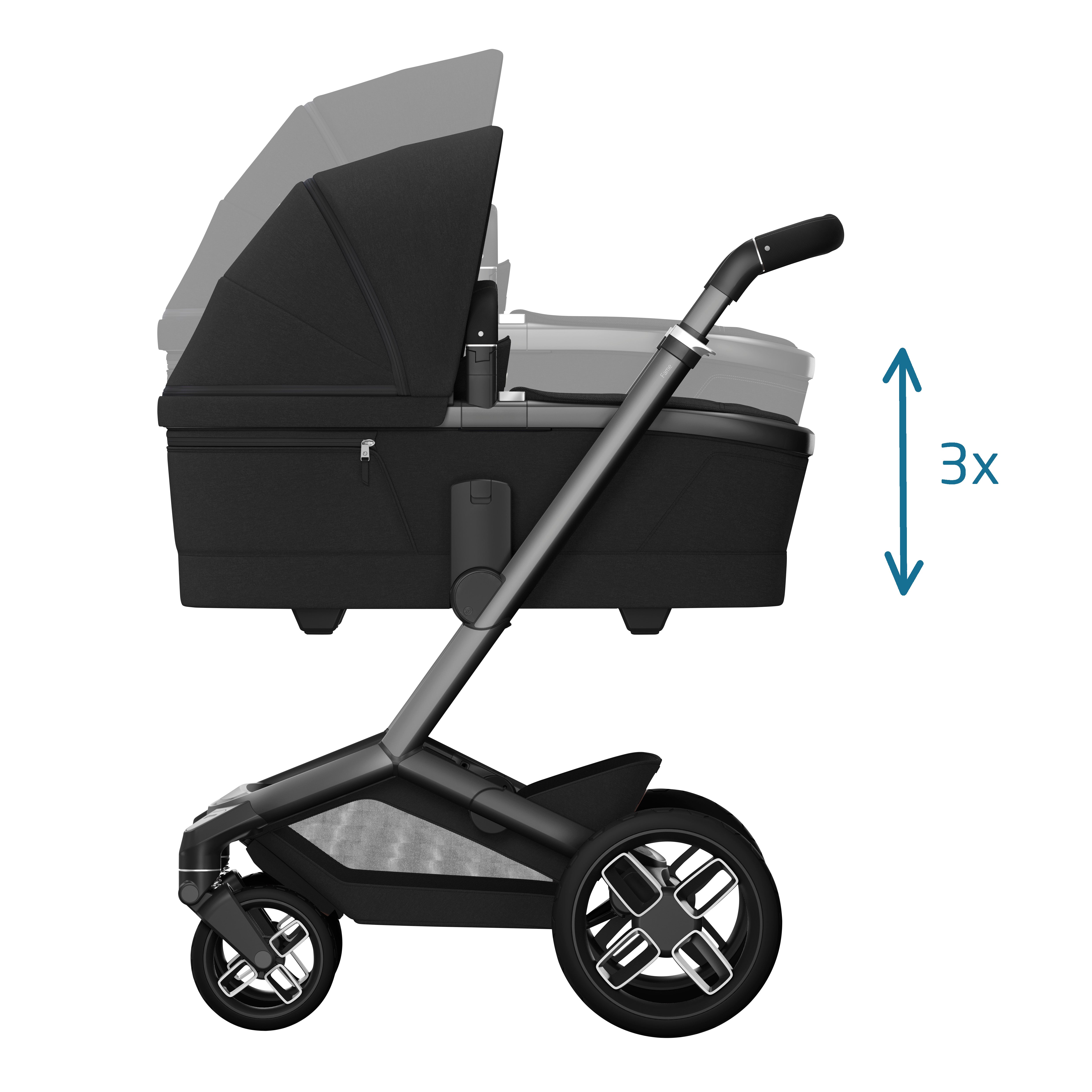 Maxi Cosi - FAME Liegewanne Twillic Black