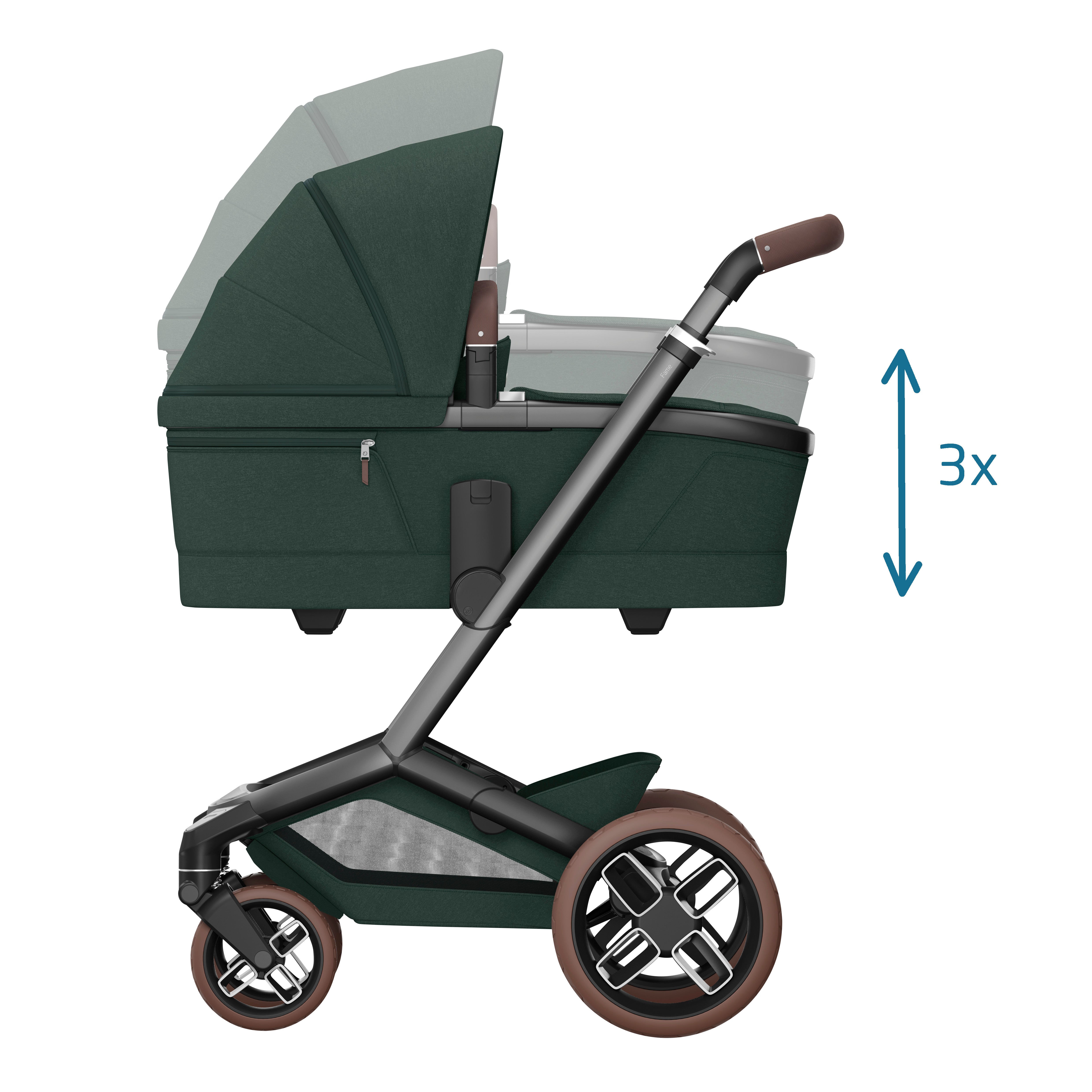 Maxi Cosi - FAME Liegewanne Twillic Green