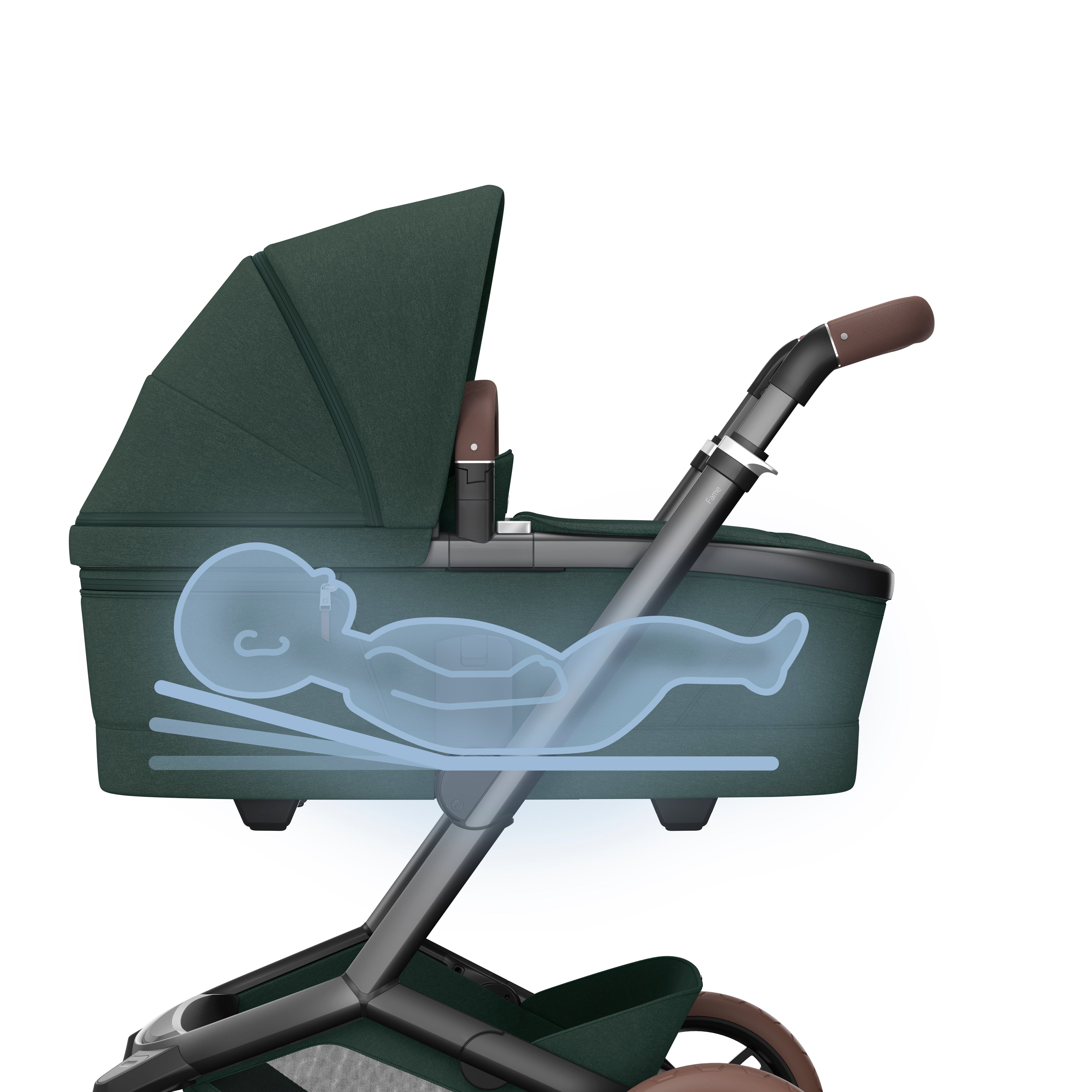 Maxi Cosi - FAME Liegewanne Twillic Green