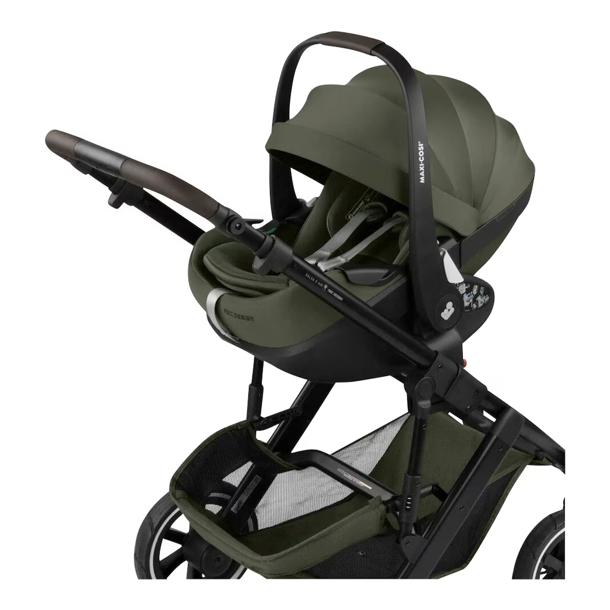Salsa 5 Air Set + Maxi Cosi Pebble 360 pro2 -Avocado