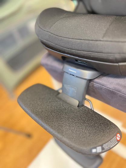 Swandoo Fußstütze Nahaufnahme. EPP Material