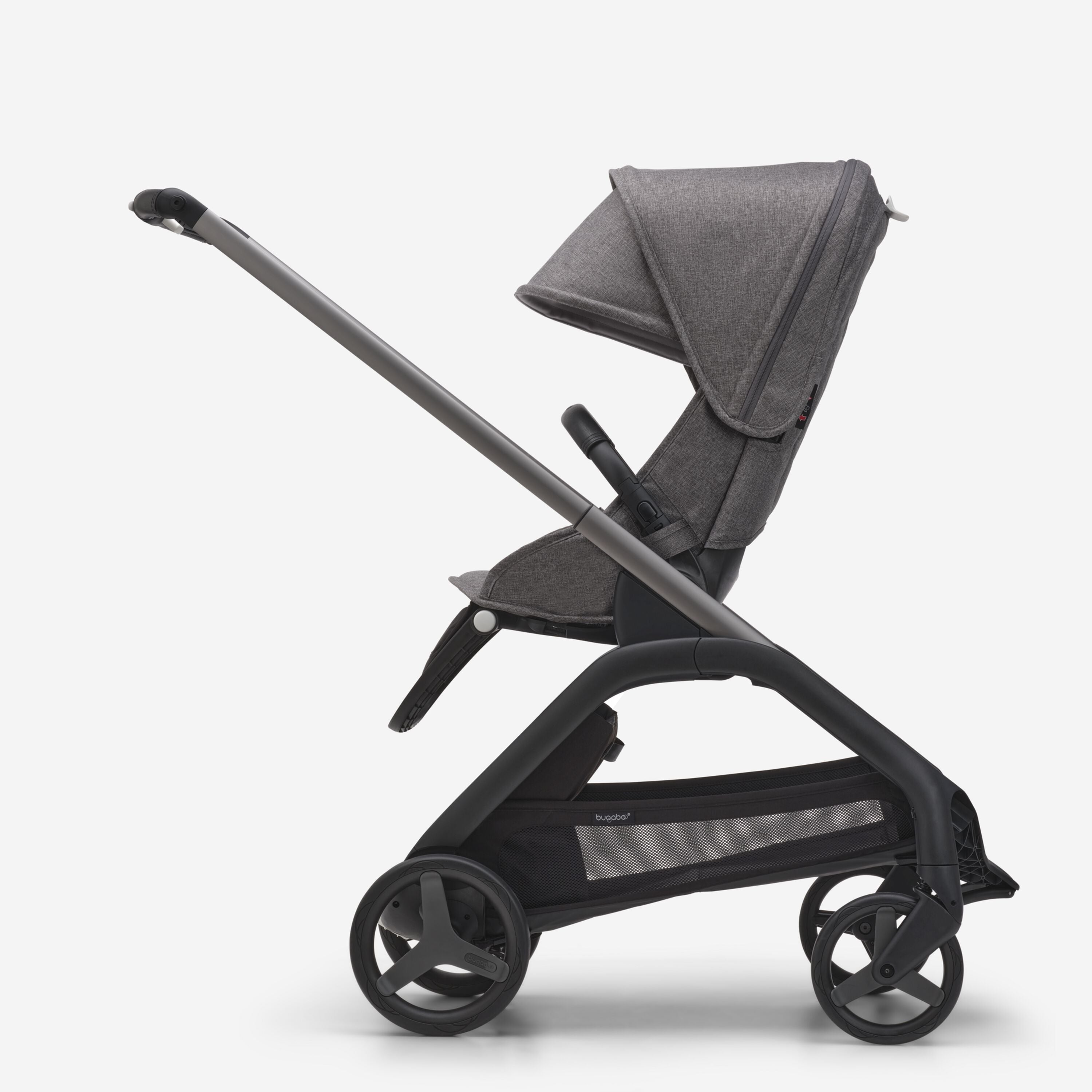 Bugaboo Dragonfly Sitz & Liegewanne Graphit/Grau Meliert