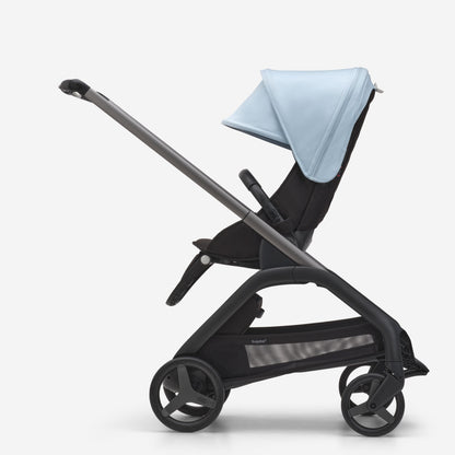 Bugaboo Dragonfly Sitz & Liegewanne Graphit/Midnight Black-Skylineblue