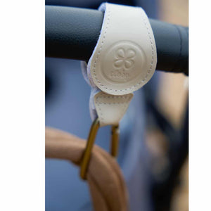 Cloby Stroller Hooks braun