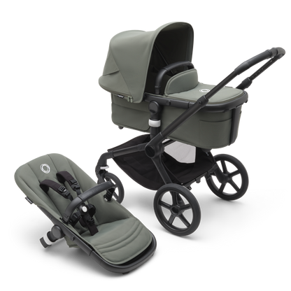 Bugaboo Fox 5 complete - Black/Forest Green