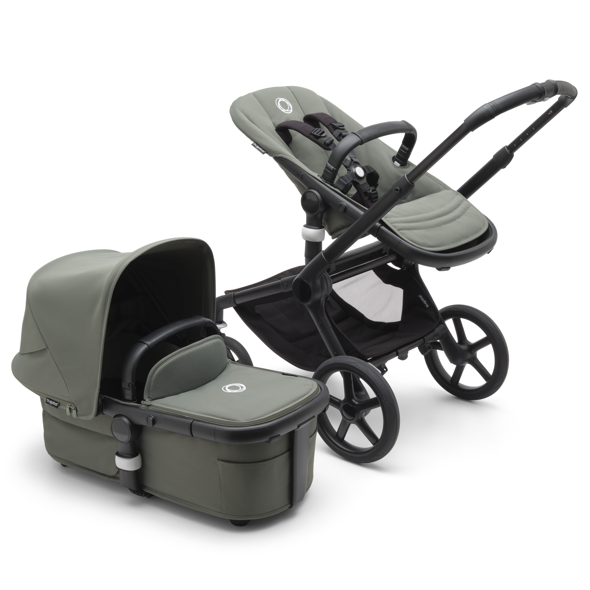 Bugaboo Fox 5 complete - Black/Forest Green