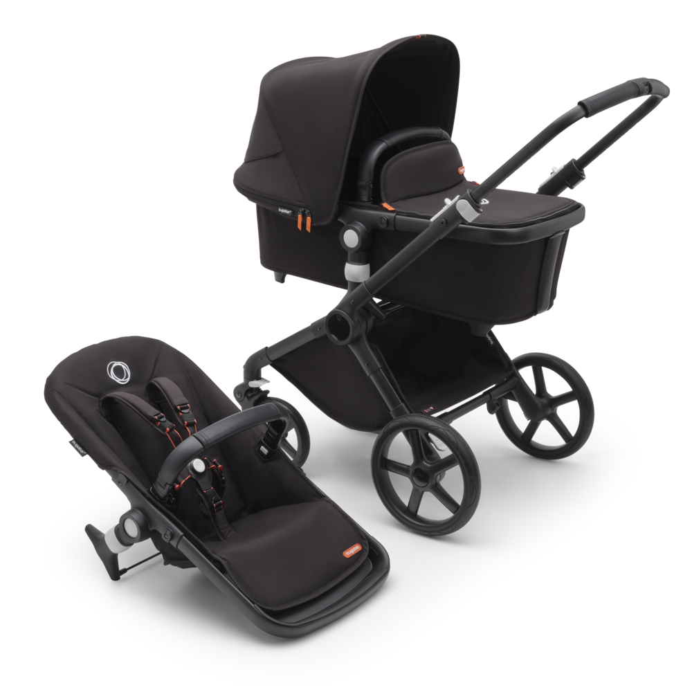 Bugaboo Fox Cub Black/Midnight Black