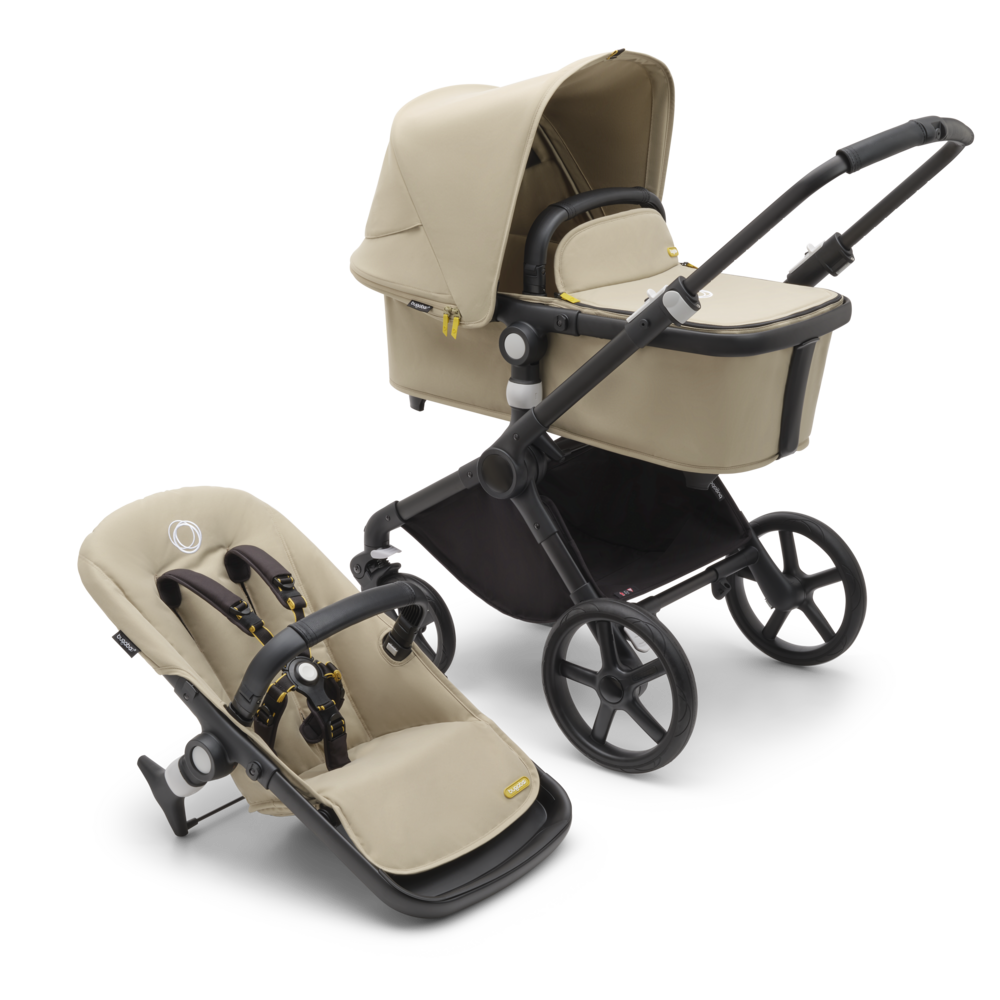 Bugaboo Fox Cub Black/Desert Beige