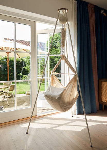 Moonboon Federwiegenset mit Ständer & Motor (grün) - MIETE ab 1,99€/Tag