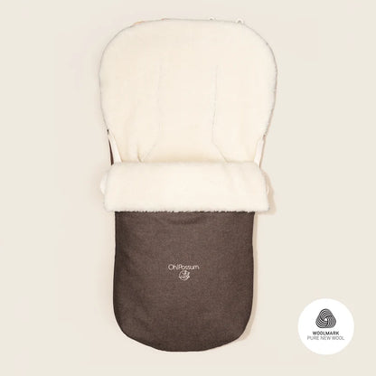 Merino Woll-Fußsack Wombat