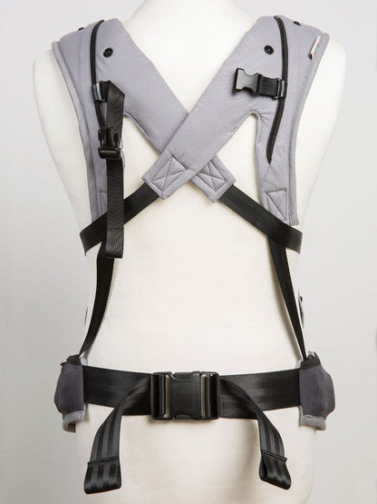 Babytage Ruckeli Rückenansicht, bequem, ergonomisch für das baby, ab 3,2kg, auch als Hüfttrage nutzbar