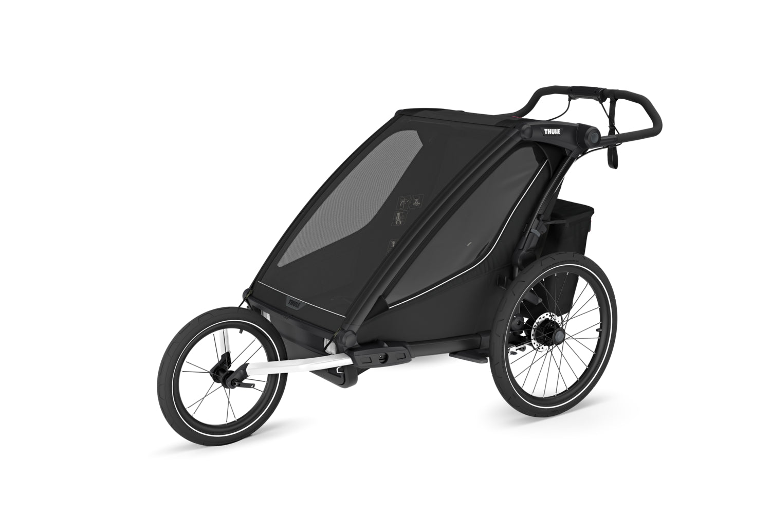 Thule Chariot Sport 2 Double black - 2024