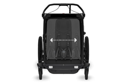 Thule Sport 2 Double BLACK - Bundle