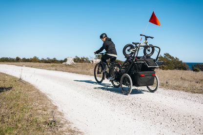 Thule Laufradhalter für Chariot Fahrradanhänger (Doppelsitzer)
