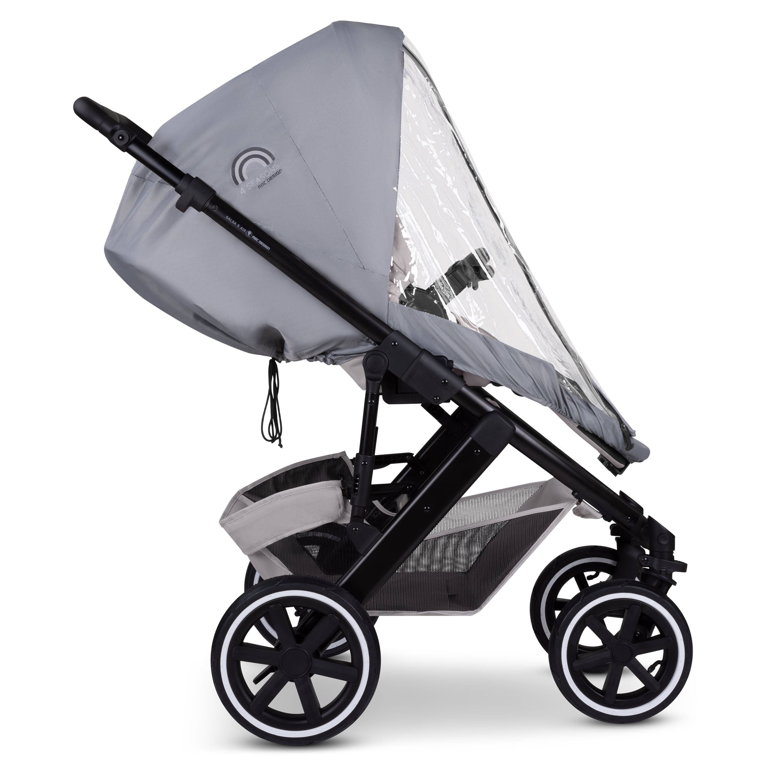 ABC Design - 4 Seasons Pram Regenschutz - Grey