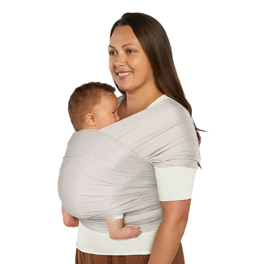 Ergobaby - Tragetuch Aura Wrap aus elastischem Mesh Gewebe