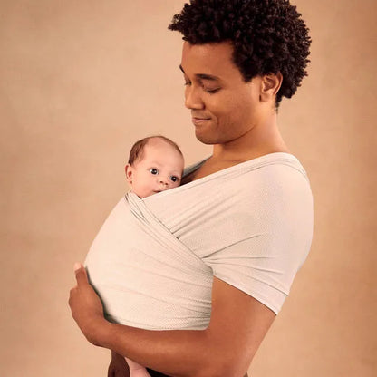 Ergobaby - Tragetuch Aura Wrap aus elastischem Mesh Gewebe