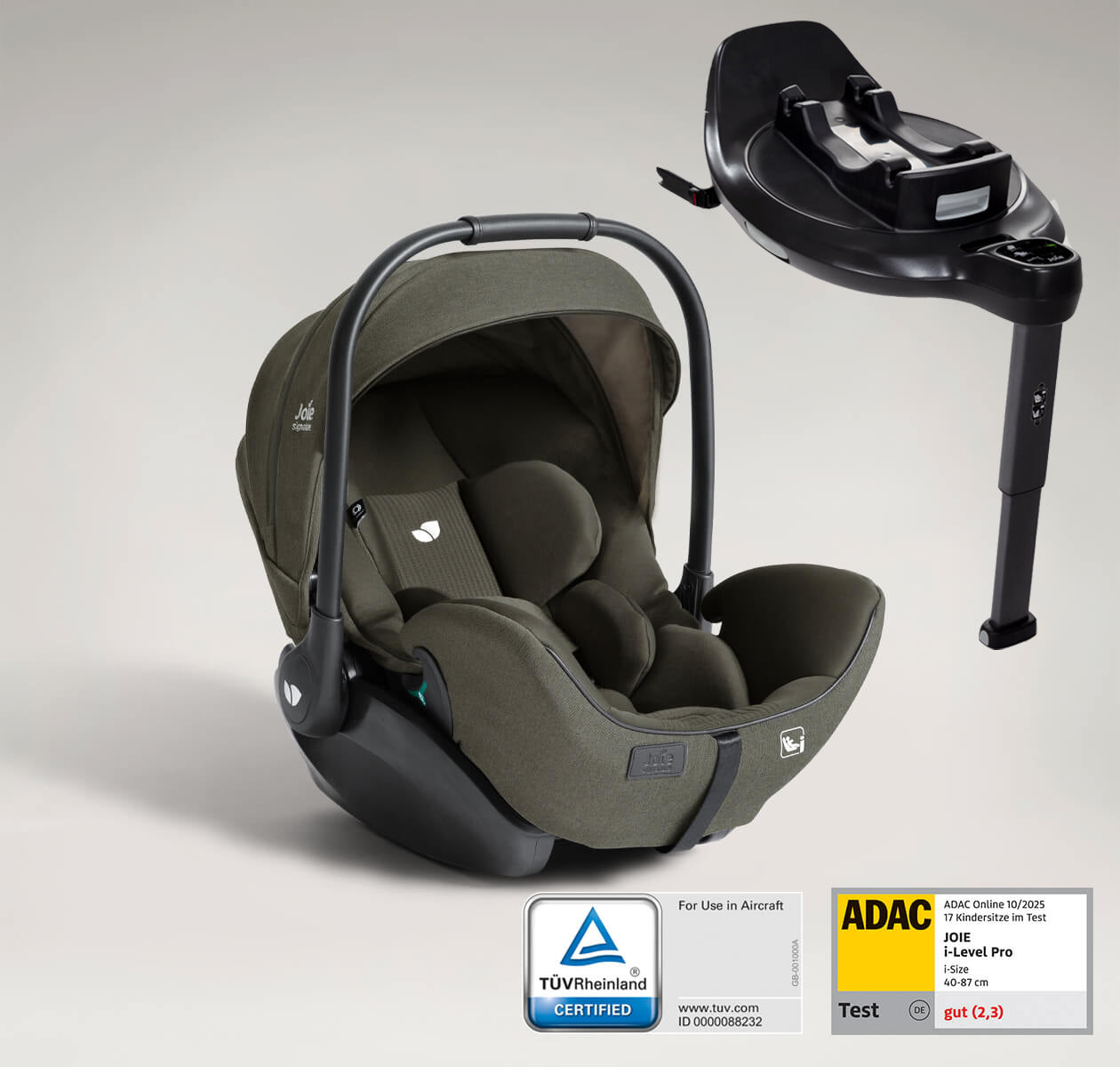 Set: Joie i-Level Pro + i-Base Encore - Signature