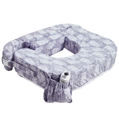 Amerikanisches Zwillings Stillkissen, Flowers