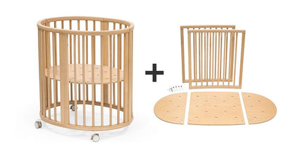 Stokke Sleepi mini V3 + Umbauset - natur